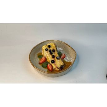 Чізкейк Баскський з місокарамеллю