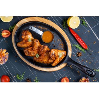 Курячі крила гриль з гостро-солодким соусом (400 г)