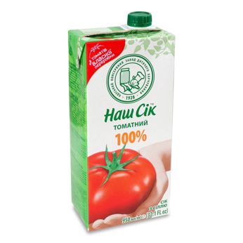 Наш сік томатний (1 л)