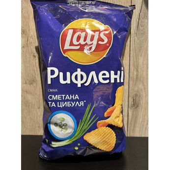 Lays Сметана-цибуля (120 г)