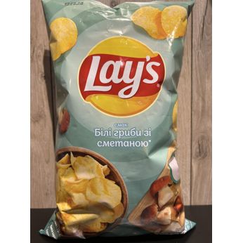 Lays Білі гриби та сметана (120 г)