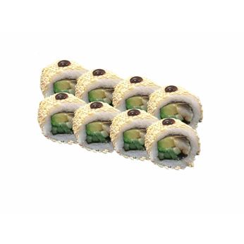 Каліфорнія з вугрем в кунжуті (260 г)