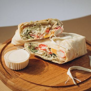 Лаваш з крабом (400 г)