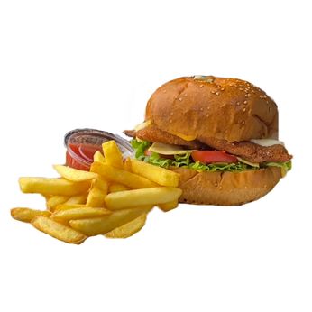 Бургер з куркою (420 г)