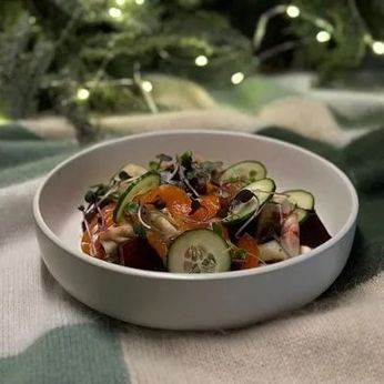 Млинці з лососем