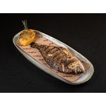 Дорадо запечена в хоспері (Вагова страва/100 г)