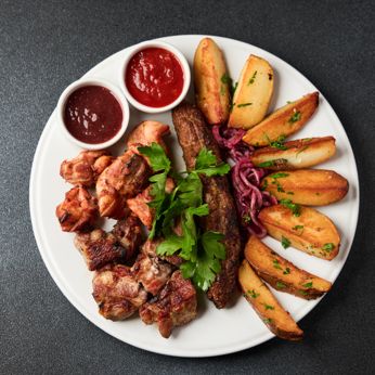 Тарілка з мангалу (1 кг)