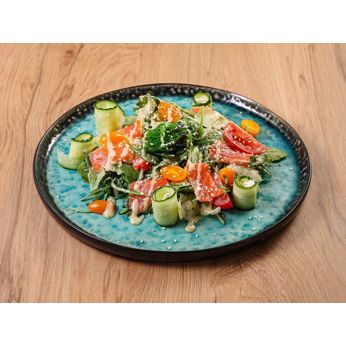 Салате з лососем