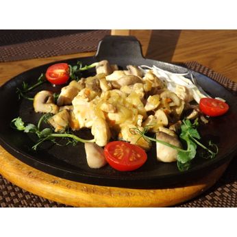 Курка гриль з овочами (500 г)