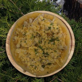 З куркою і грибами мала (140 г)
