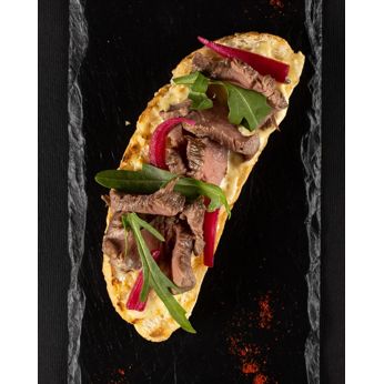 Брускета з ростбіфом (50 г)