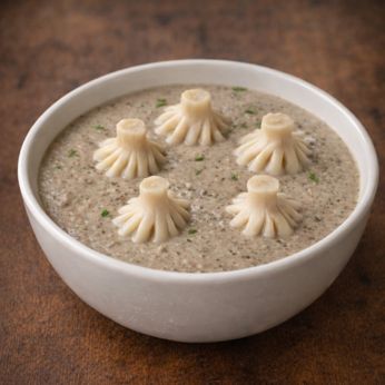 Грибний крем-суп з міні хінкалями (300 г)