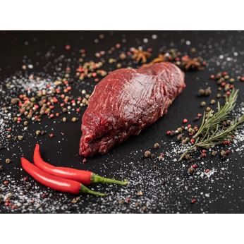 Шатобріан з грильованим чилі та соусом BBQ (Вагова страва/100 г)