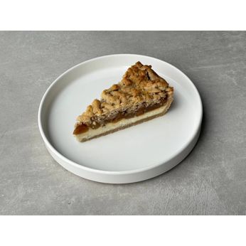 Англійський яблучний крамбл-пиріг