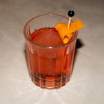 Non alcoholic Negroni