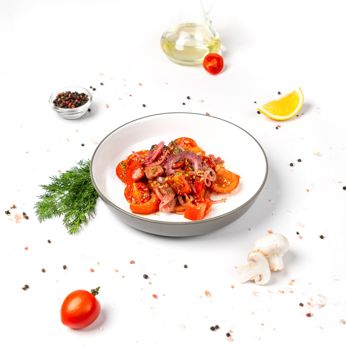 Салат "Томати з песто"