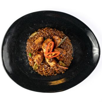 Рис з овочами та куркою (300 г)