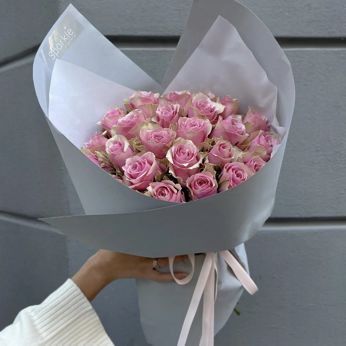 25 рожевих троянд Атена Роял