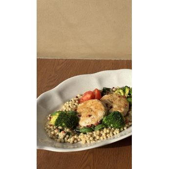 Котлети зі щуки з качаною кашею