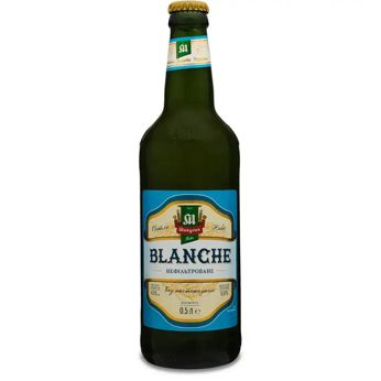 Микулинецьке Бланш (BLANCHE) пляшкове 0.5 л.