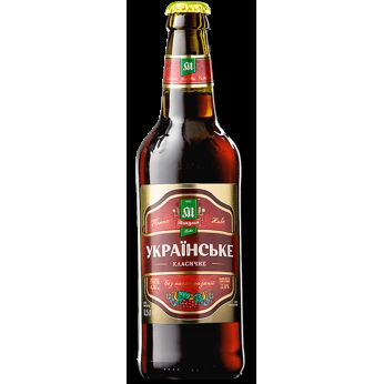 Микулинецьке темне "Українське" пляшкове 0.5 л