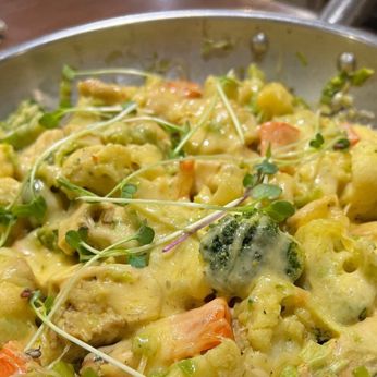 Курка гриль з овочами